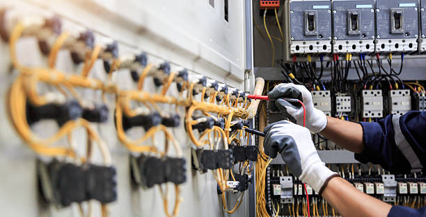 Professional Electrical Inspection technician working in Bray, OK